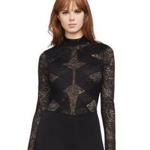 BCBG lace body suit